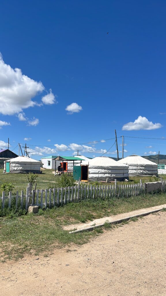 yurt camp in mongolia