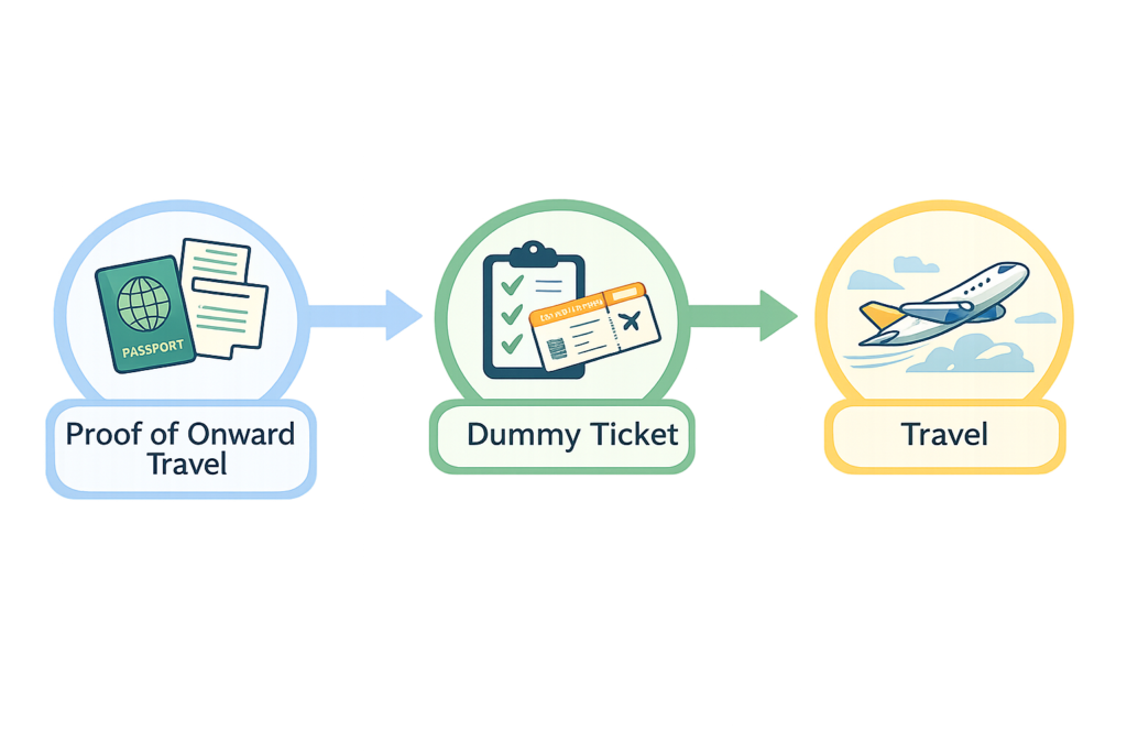 Flowchart dummy Ticket