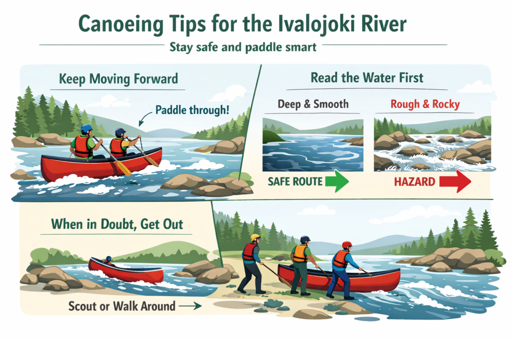 Tips for canoeing the Ivalojoki River