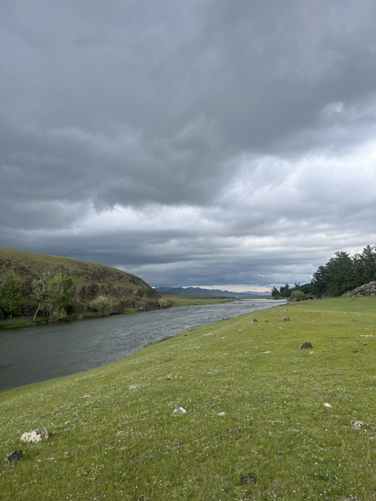 river in Orkhon Valley
