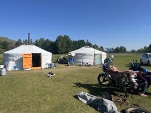 yurt camp in mongolia
