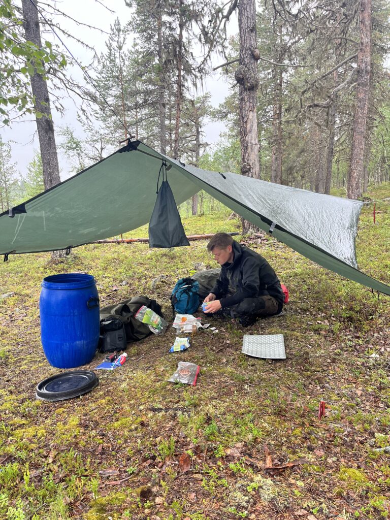 Camping Ivalojaki River