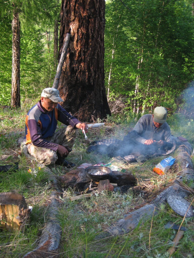 having diner with locals mongolia