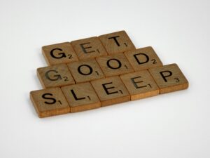 get good sleep letters